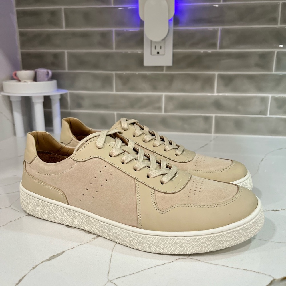 Nisolo Bria Go To Court Sneaker Women’s size 8 Color Bone
